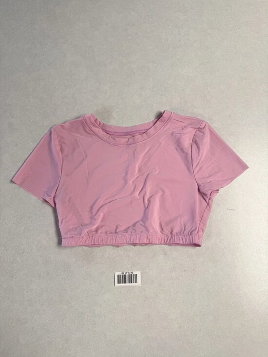 Aerie Tops - WORN Aerie Smoothez Womens Short Sleeve Crop Top Pink Size M